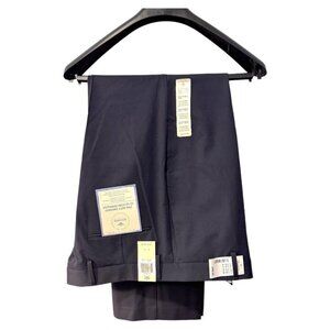NWT‎ Dockers mens Dark Navy pro style straight fit pants 38/30